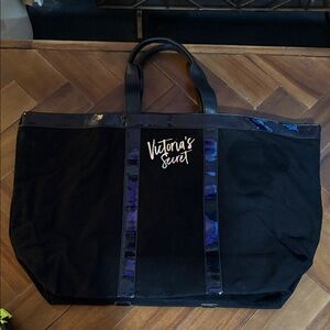 Victoria's Secret Black Tote Bag